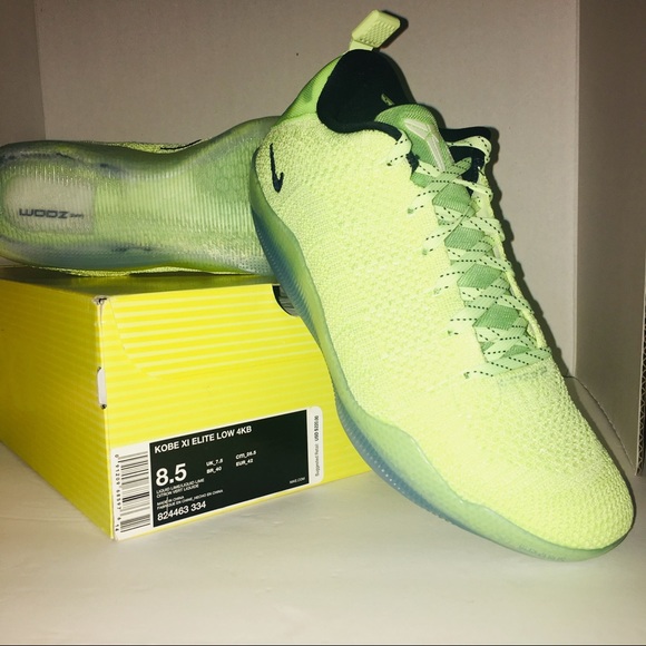 😍SOLD🥳NIKE KOBE 8.5 ELITE LIQUID LIME SNEAKER - Picture 3 of 8